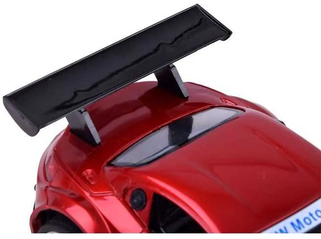 Sportinis automobilis BMW Z4 su nuotolinio valdymo pultu, raudonas