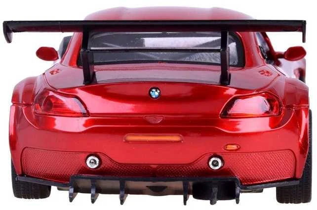 Sportinis automobilis BMW Z4 su nuotolinio valdymo pultu, raudonas