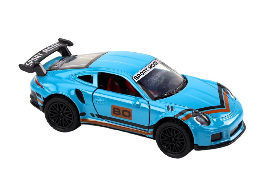 Sportinis automobilis, mėlynas, 1 vnt.