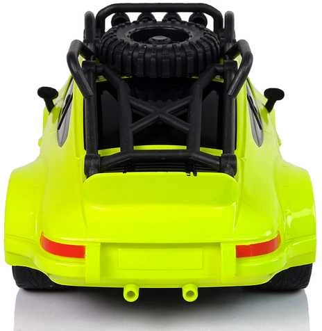 Sportinis automobilis su nuotolinio valdymo pultu, 1:18, žalias