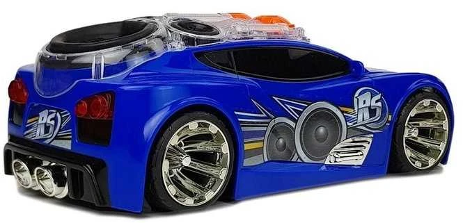 Sportinis automobilis su šviesomis ir garsais
