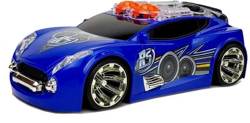 Sportinis automobilis su šviesomis ir garsais