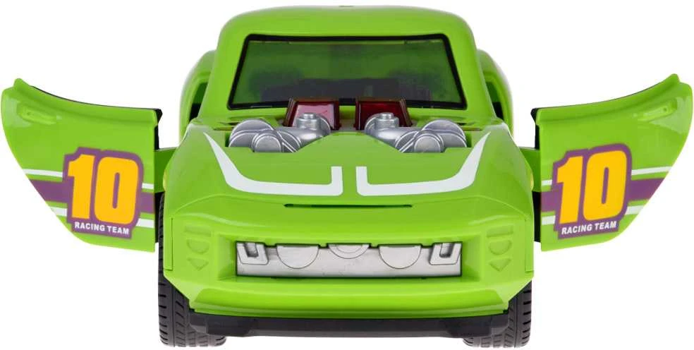 Sportinis automobilis su šviesos ir garso efektais