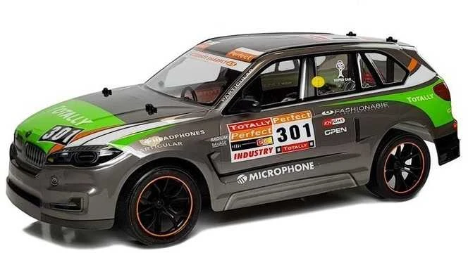Sportinis automobilis valdomas nuotoliniu būdu Rapid Legend, pilkas
