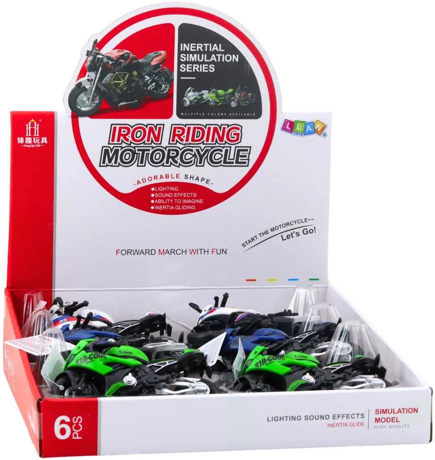 Sportinis motociklas su šviesos ir garso efektais (1 vnt.)