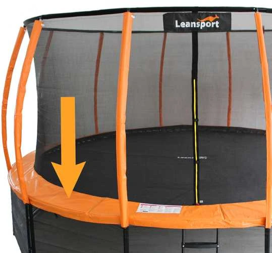 Spyruoklių apsauga 8 pėdų Lean Sport Best batutui