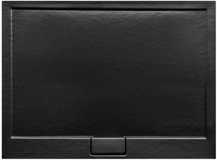 Stačiakampis dušo padėklas Besco Axim UltraSlim Stone Effect New, 100 x 80 x 4,5 cm