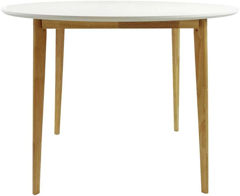 Stalas Emily, ø105x75 cm, baltas