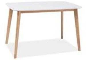 Stalas Emily, 120x80x75 cm, baltas
