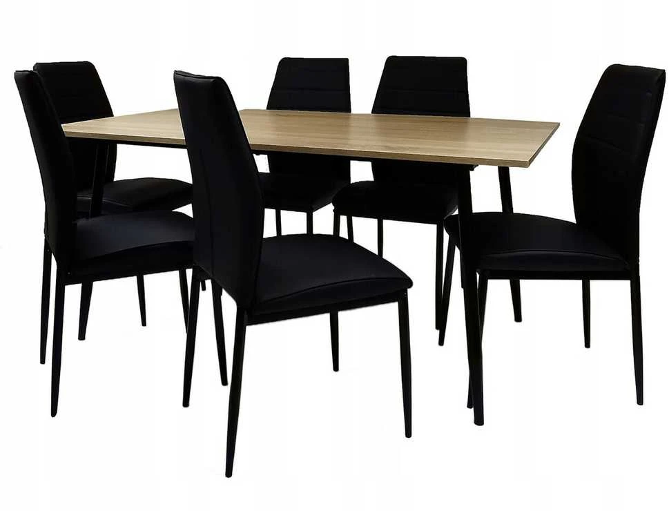 Stalas Ivor, 160x90x75 cm, Sonoma Oak