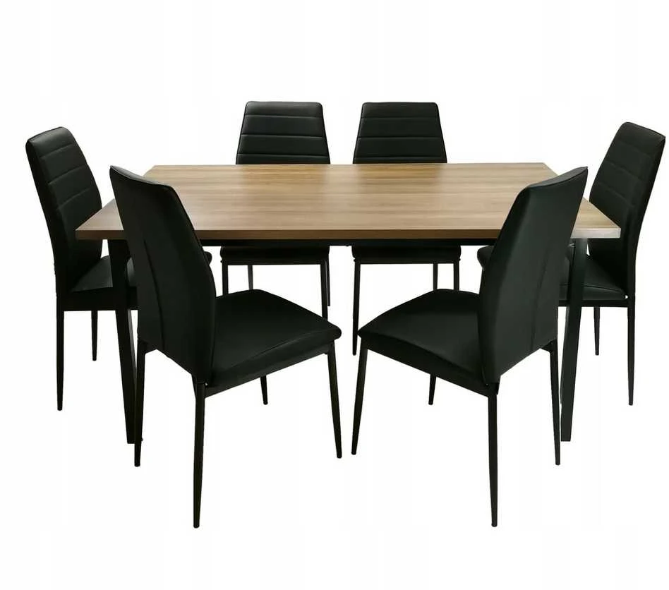 Stalas Vita, 140x80x75 cm, Oak Versailles