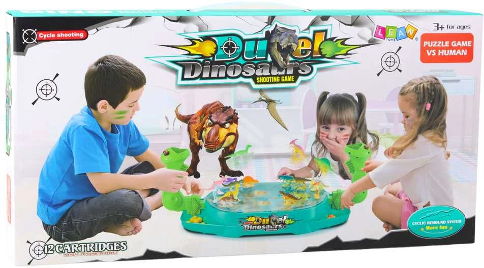 Stalo žaidimas „Dinozaurų kova“