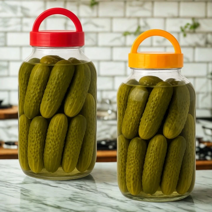 Stiklinis indas su dangteliu, 3 l (1 vnt.)