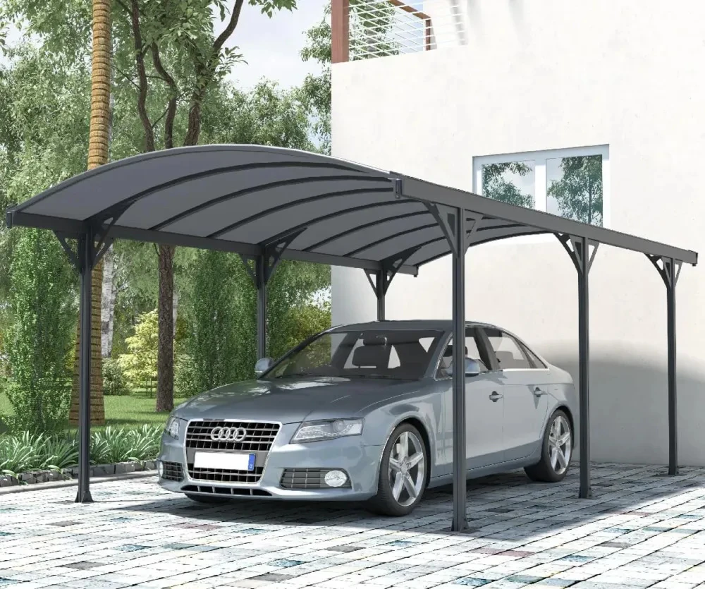 Stoginė automobiliams NEVADA 5,8x3 m, Cold Pilkas
