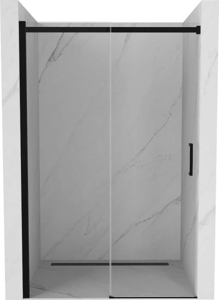 Stumdomos dušo durys Mexen Omega, Juodas, 120 cm
