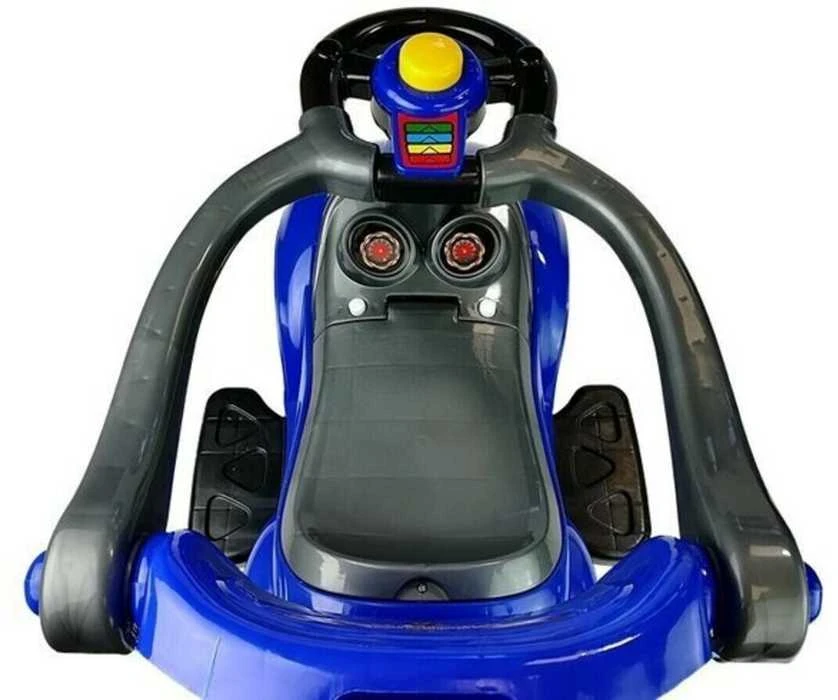 Stumiamas automobilis Mega Car 3in1, mėlynas