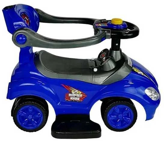 Stumiamas automobilis Mega Car 3in1, mėlynas