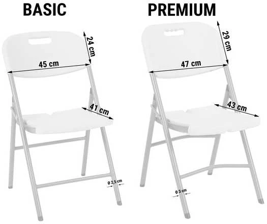 Sulankstoma lauko kėdė Catering Premium