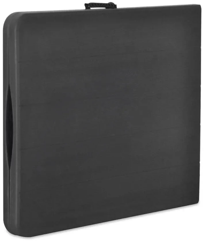 Sulankstomų lauko baldų komplektas CATERING: 180 cm stalas ir 4 kėdės, Graphite Wood