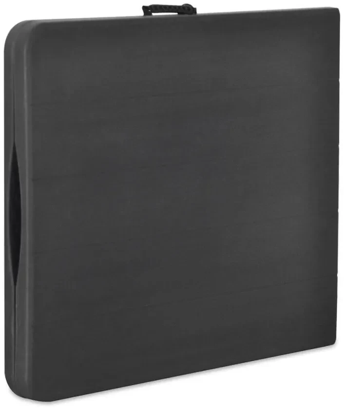 Sulankstomų lauko baldų komplektas CATERING: 180 cm stalas ir 2 suolai, Graphite Wood
