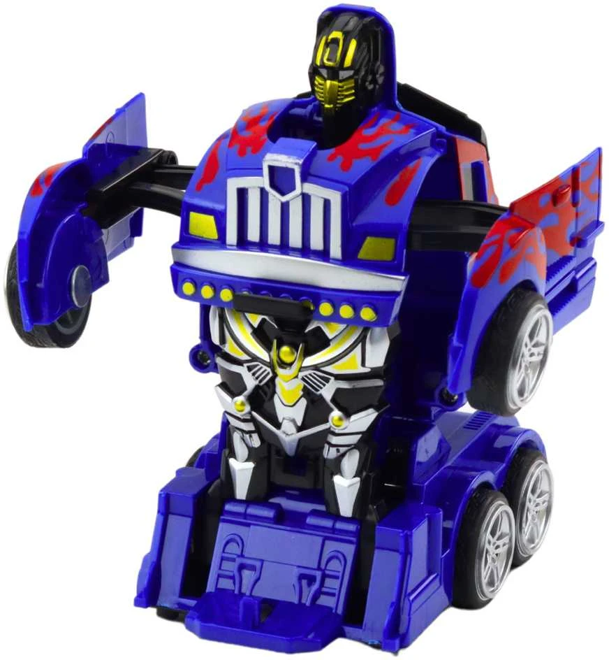 Sunkvežimis-robotas 2in1, mėlynas (1 vnt.)