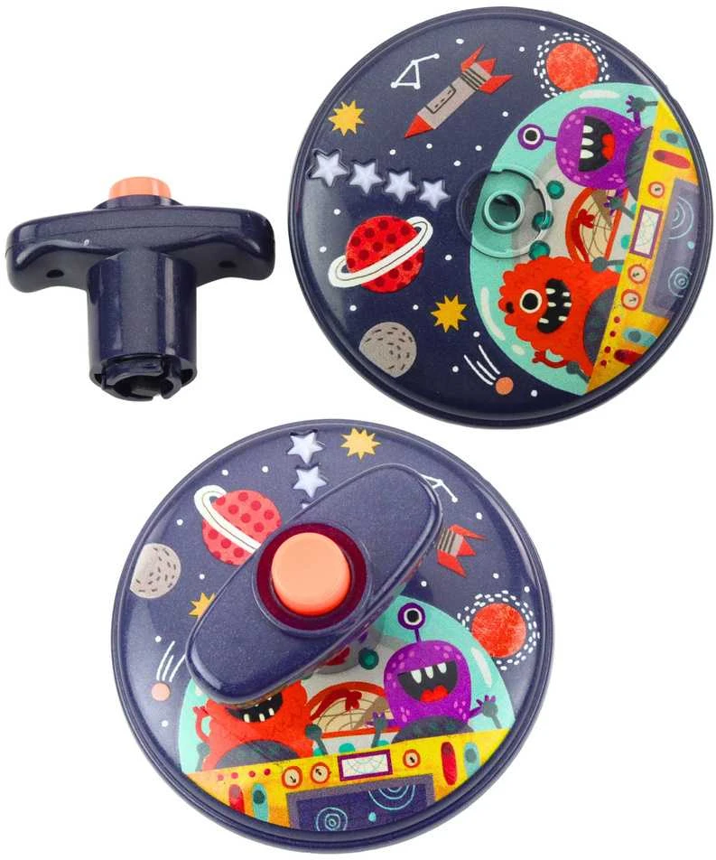 Šviečiantis kosminis diskas Spinning Top (1 vnt.)