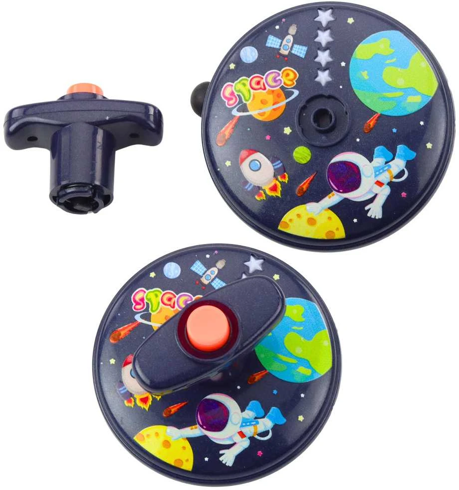 Šviečiantis kosminis diskas Spinning Top (1 vnt.)