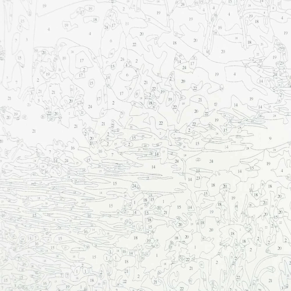 Tapybos pagal skaičius rinkinys "Peizažas", 30x40 cm