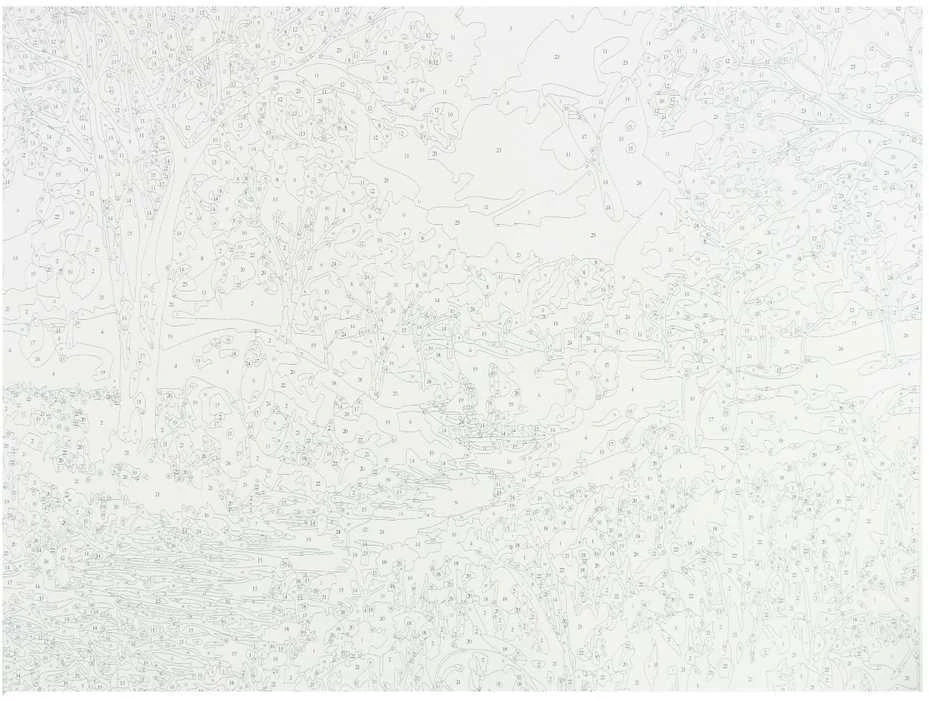 Tapybos pagal skaičius rinkinys "Peizažas", 30x40 cm