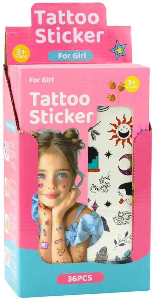 Tatuiruočių rinkinys vaikams, 60 dizainų