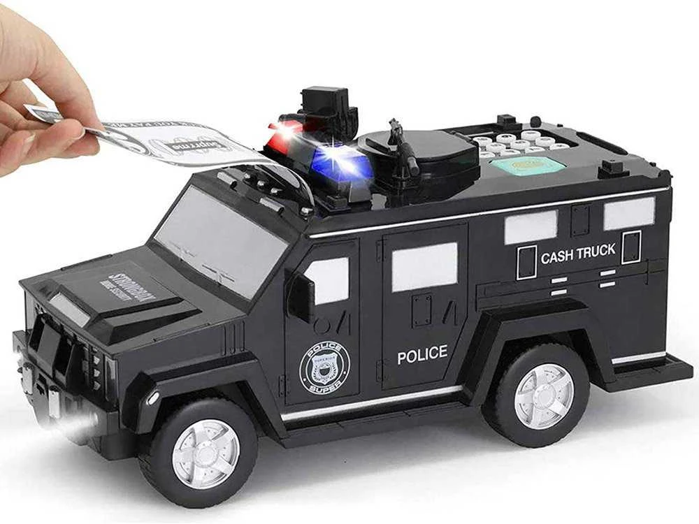 Taupyklė Policijos automobilis, juoda