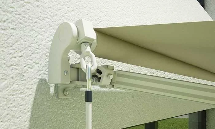Terasos markizė, 300x250 cm, rusvai gelsvas