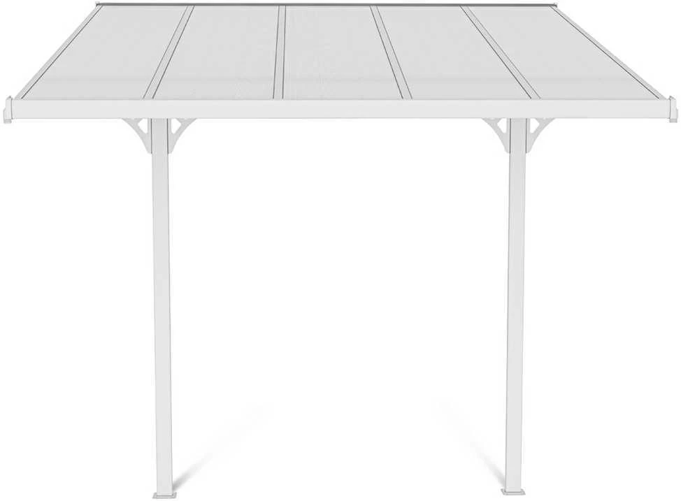Terasos stoginė ATLANTA 3x3,1 m, Baltas