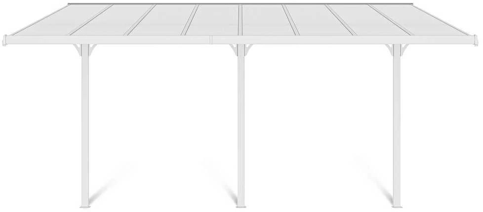 Terasos stoginė ATLANTA 3x5 m, Baltas