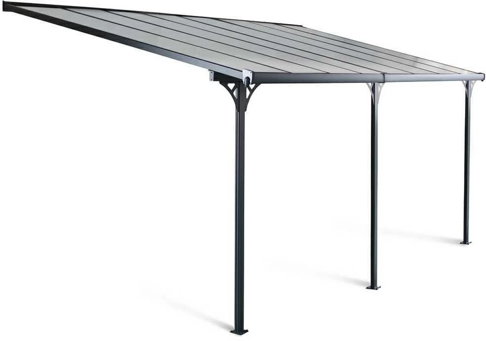 Terasos stoginė ATLANTA 3x5 m, Cold Pilkas