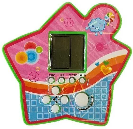 Tetris - elektroninis kišeninis žaidimas, žalias