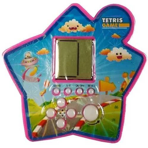Tetris - elektroninis kišeninis žaidimas, violetinis