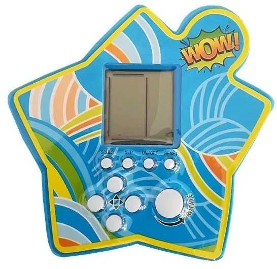 Tetris - elektroninis kišeninis žaidimas, mėlynas