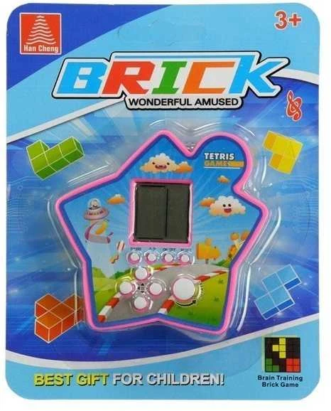 Tetris - elektroninis kišeninis žaidimas, violetinis