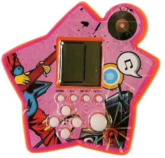 Tetris - elektroninis kišeninis žaidimas, oranžinis