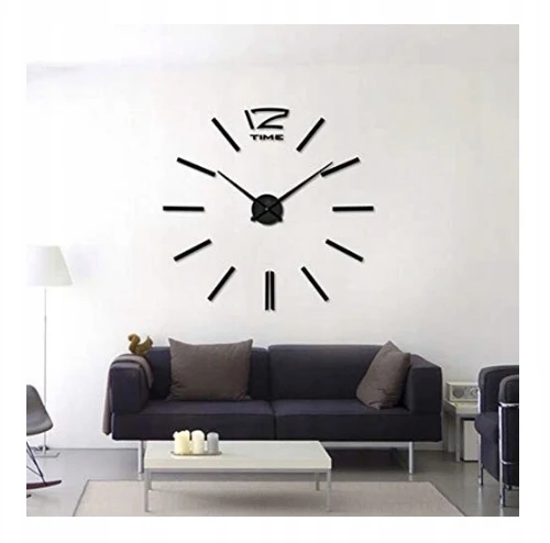 TG60136-2 Sieninis laikrodis JUODA
