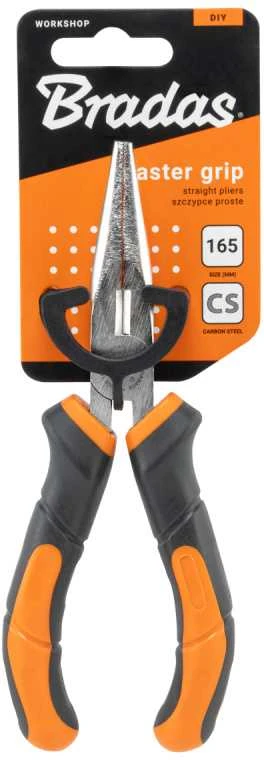 Tiesios replės Bradas MASTER GRIP HOME & GARAGE, 165 mm, nikeliuotos