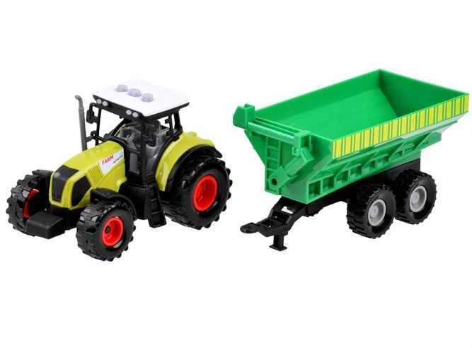Traktorių su priekabomis rinkinys 3in1