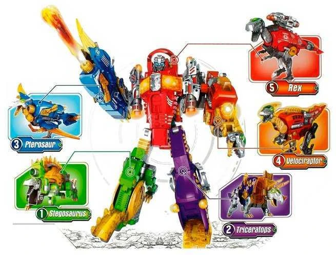 Transformeris dinozauras Dinobots 2in1 su šaudymo funkcija, žalias