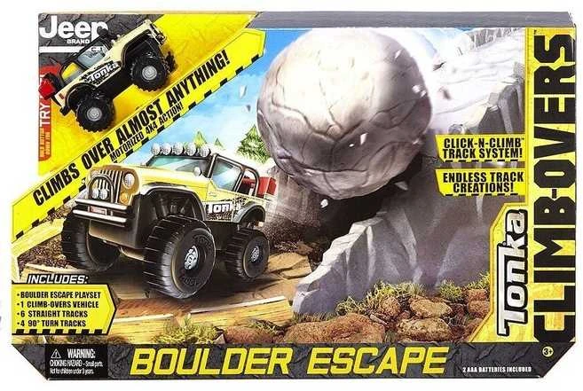 Trasa Boulder Escape su automobiliu