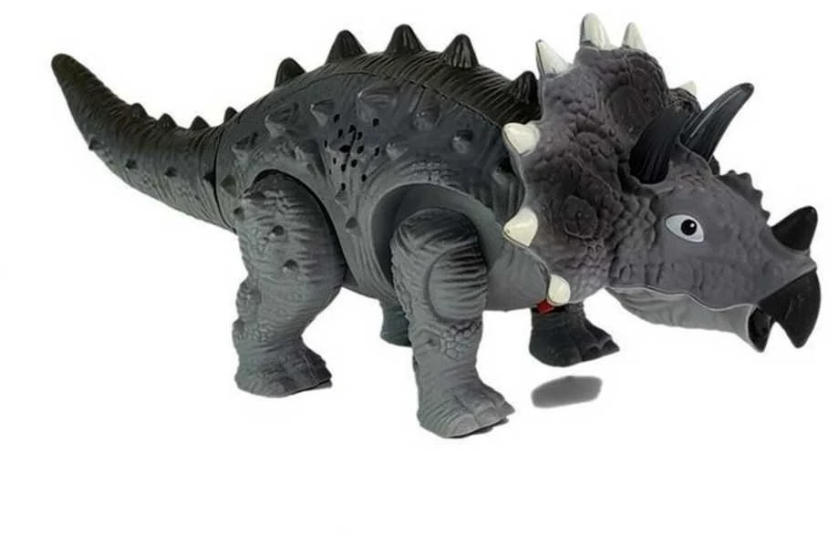 Triceratops dinozauras, pilkas