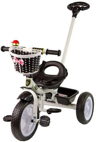 Triratis dviratukas PRO100, juodas