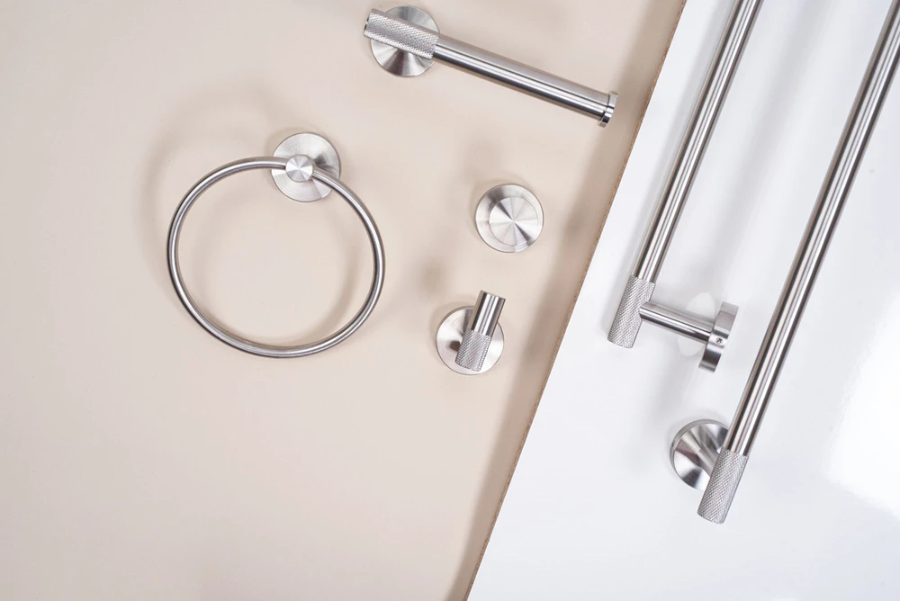 Tualetinio popieriaus laikiklis Rea Modern 6611, Brushed Nickel