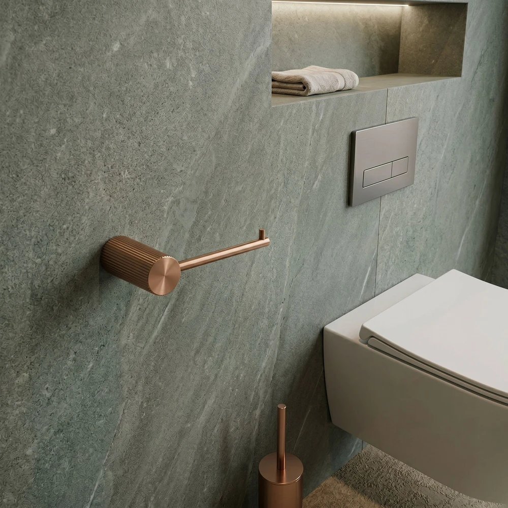 Tualetinio popieriaus laikiklis Rea Solo 64105, Brushed Copper