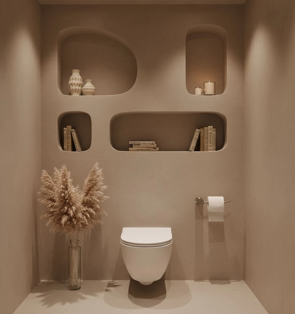 Tualetinio popieriaus laikiklis Rea Tomi 5809, Brushed Nickel